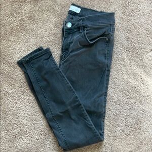LAST CHANCE LOFT Black Legging Jeans